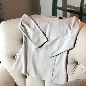 3/4 Sleeve Fitted Blouse